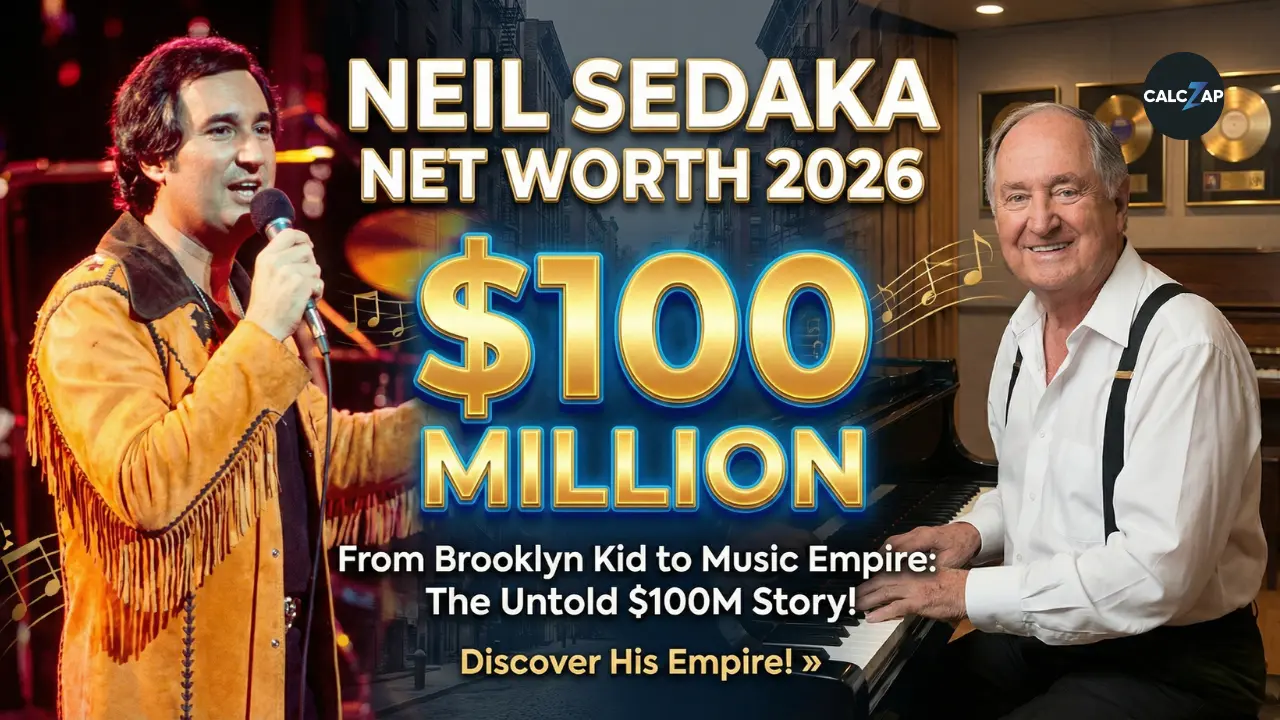 Neil Sedaka Net Worth 2026 After Death